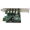 StarTech.com Karta USB, počet portů USB: 4, standard: USB 3.0, typ sběrnice: PCIe