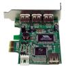 StarTech.com Karta USB, počet portů USB: 4, standard: USB 2.0, typ sběrnice: PCIe