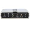 StarTech.com Zvuková karta, počet audio kanálů: 7.1, 3,5mm Mini Jack (3 pozice) Female, typ pouzdra: Externí, typ