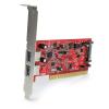 StarTech.com Karta USB, počet portů USB: 2, standard: USB 3.0, typ sběrnice: PCI