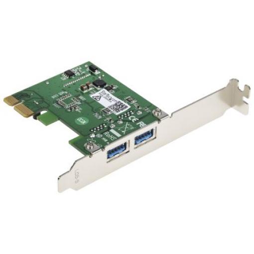 StarTech.com Karta USB, počet portů USB: 2, standard: USB 3.0, typ sběrnice: PCIe