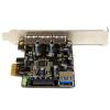 StarTech.com Karta USB, počet portů USB: 4, standard: USB 3.0, typ sběrnice: PCIe