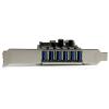 StarTech.com Karta USB, počet portů USB: 7, standard: USB 3.0, typ sběrnice: PCIe