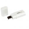 StarTech.com Zvuková karta, počet audio kanálů: 2, 3,5mm Mini Jack (3 pozice) Female, typ pouzdra: Externí, typ