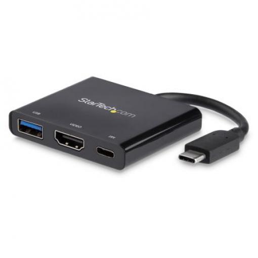 StarTech.com Dokovací stanice, 3840 x 2160 pixel, počet zobrazení: 1, počet portů USB: 1, video připojení: HDMI,