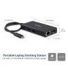 StarTech.com Dokovací stanice, 4096 x 2160 pixel, počet zobrazení: 1, počet portů USB: 2, video připojení: HDMI,