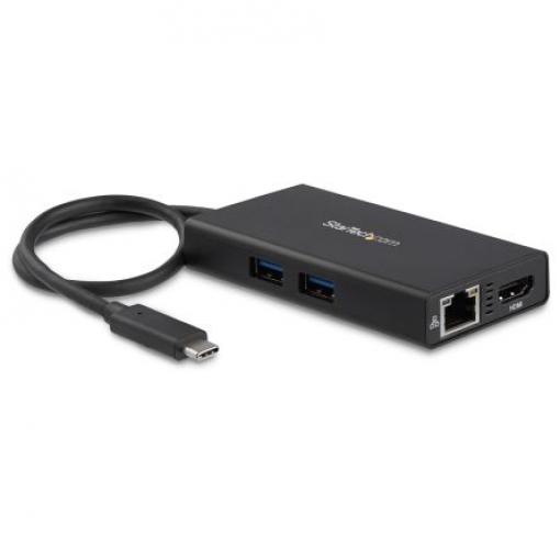 StarTech.com Dokovací stanice, 4096 x 2160 pixel, počet zobrazení: 1, počet portů USB: 2, video připojení: HDMI,