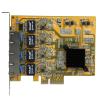 Síťová karta 4portový, typ sběrnice: PCIe 1000Mbps ST1000SPEX43 RJ45 StarTech.com