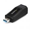 StarTech.com Adaptér USB na Ethernet 4 m Černá 1000Mbps