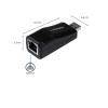StarTech.com Adaptér USB na Ethernet 4 m Černá 1000Mbps