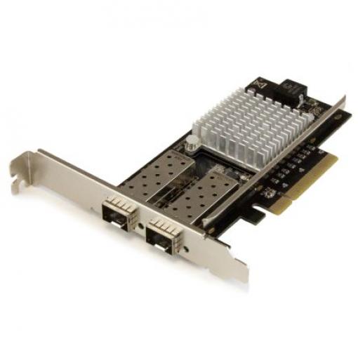 Síťová karta 2portový, typ sběrnice: PCIe 10000Mbps PEX20000SFPI Optický Ethernet StarTech.com