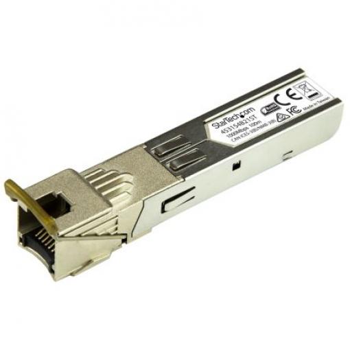 StarTech.com Vysílač-přijímač, RJ45, Měď, 1Gbps, přenosová vzdálenost: 100 m, rychlost přenosu dat: 1000 Mbps