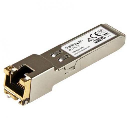StarTech.com Vysílač-přijímač, RJ45, Měď, 1Gbps, přenosová vzdálenost: 100 m, rychlost přenosu dat: 1000 Mbps
