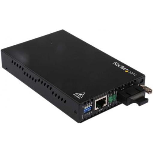 StarTech.com Převodník médií, Jediný režim, Plný duplex, Poloviční duplex, SC, RJ45, 100Mbps, přenosová vzdálenost: 30