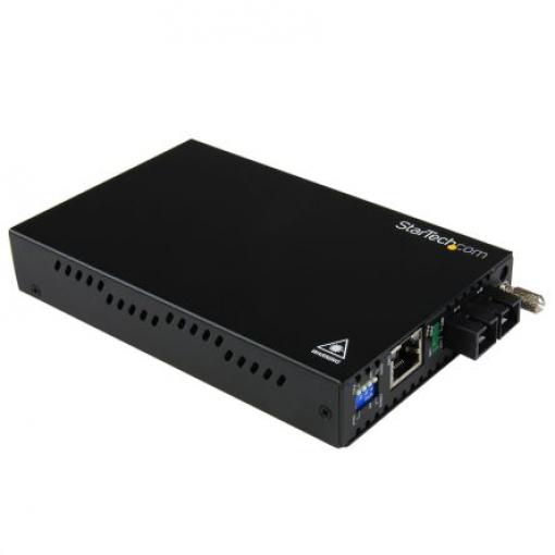 StarTech.com Převodník médií, Vícerežimové, Poloviční duplex, Plný duplex, SC, RJ45, přenosová vzdálenost: 550 m,