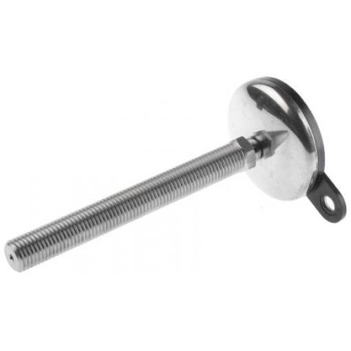 A205/014 Nu-Tech Engineering M24 100 mm Nerezová ocel Nastavitelná noha 1000 kg 3.5 °