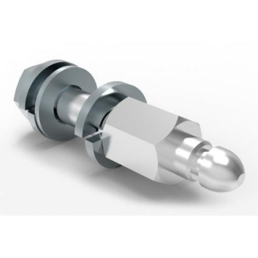 Montážní sada, řada: Rail D-Sub Backshells, QUzamknout sloupek, pro použití s: Zadní nástěnný držák model C VW TE