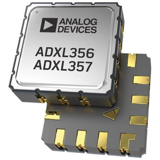 Snímač ADXL356CEZ 3osý, I2C, SPI, počet kolíků: 14, LCC, typ snímače: Akcelerometr