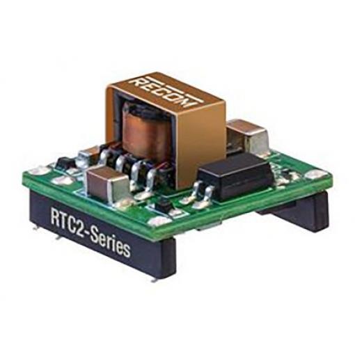 Recom Měnič DC/DC RTC2, výstup: 5 V dc 3 kV dc, Vin 36V dc 400 mA, Vin 18V 2 W -40 °C 100 °C Povrch