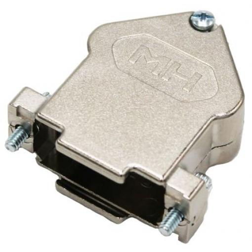 MH Connectors Plášť D-Sub, řada: MHDU45, orientace těla: Úhlový, počet kontaktů: 15, materiál pouzdra: Zinek, barva: