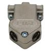 MH Connectors Plášť D-Sub, řada: MHDU45, orientace těla: Úhlový, počet kontaktů: 9, materiál pouzdra: Zinek, barva: