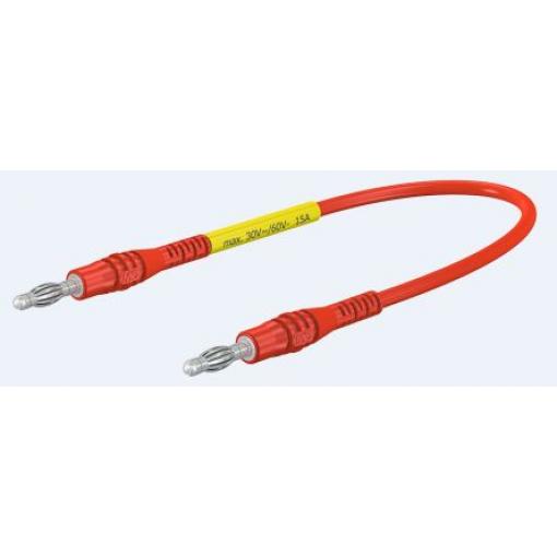 Červená, délka kabelů: 1m, PVC