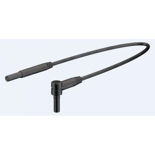 Staubli Zkušební kabel s konektorem, Černá 10A, délka kabelů: 1 m, 600 V, Polyvinylchlorid, úroveň kategorie: CAT III