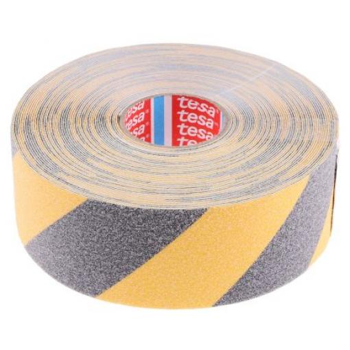 Protiskluzová páska 60951, Žlutá, Černá 50mm, délka: 15 m 60951 Tesa 900 μm