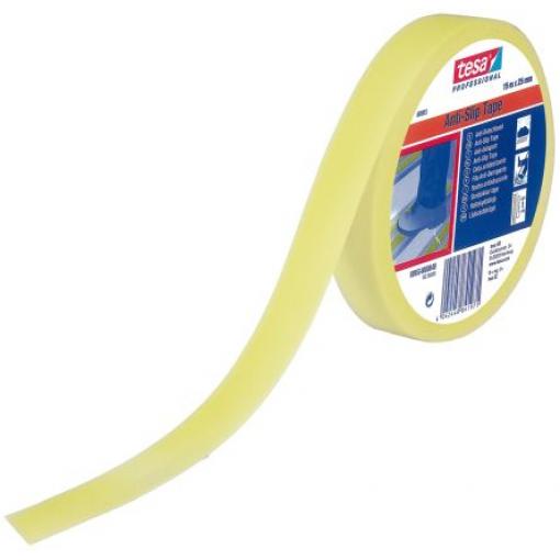 Lepicí protiskluzová páska, Žlutá 25mm, délka: 15 m 60953 Tesa 0.81 mm
