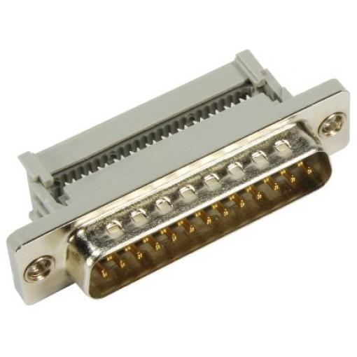 HARTING Konektor D-Sub, řada: D-Sub, počet kontaktů: 25, orientace těla: Rovný 2.77 mm, Kabel Vnější, 1.0 kV