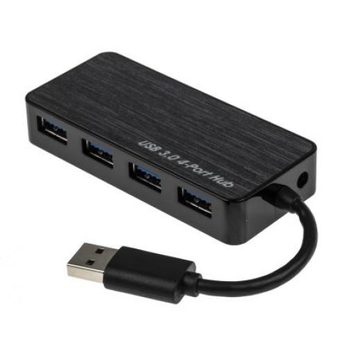 Rozbočovač USB, standard: USB 3.0, počet portů USB: 4 Sběrnice USB RS PRO