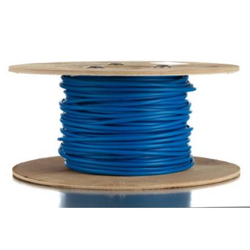 Ovládací kabel 2žilový plocha průřezu 0.75 mm² 18 AWG, 500V Stíněný Polyvinylchlorid plášť, Modrá, vnější průměr: 6.2 mm