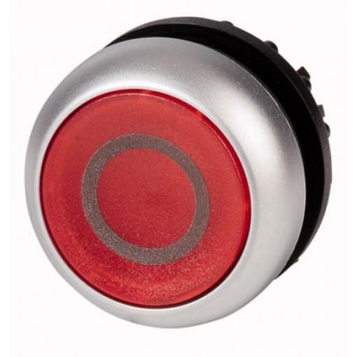 Eaton Hlava tlačítka, řada: RMQ Titan M22 Červená Udržované, průměr výřezu: 22 mm IP67