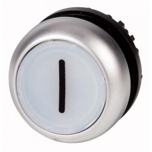 Eaton Hlava tlačítka, řada: RMQ Titan M22 Bílá Udržované, průměr výřezu: 22 mm IP67