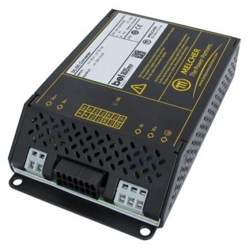 BEL POWER SOLUTIONS INC Měnič DC/DC RCM150, výstup: 12 V 4.2 kV, Vin 137.5V 12.5 A, Vin 50.4V -40 °C 70 °C