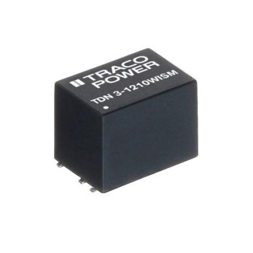 TRACOPOWER Měnič DC/DC TDN 3WISM, výstup: 5 V dc 1.6 kV dc, Vin 75V dc 600 mA, Vin 18V 3 W -40 °C 70 °C Povrch
