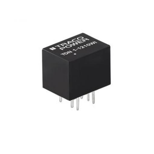 TRACOPOWER Měnič DC/DC TDN 1WI, výstup: 3.3 V dc 1.6 kV dc, Vin 36V dc 300 mA, Vin 9V 1 W -40 °C 90 °C Montáž na plošný