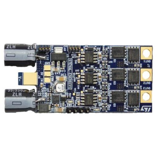 Vyhodnocovací deska STEVAL Bezkomutátorový motor DC STMicroelectronics STM32F303, L6398, STL160NS3LLH7, pro použití s: