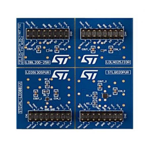 Vyhodnocovací deska, Regulátor napětí LDO, STMicroelectronics