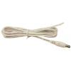 Napájecí šňůra 2 m, Černá, A: 2.1 mm DC zástrčka, B: Bez koncovky Polyvinylchlorid, 16 V RS PRO