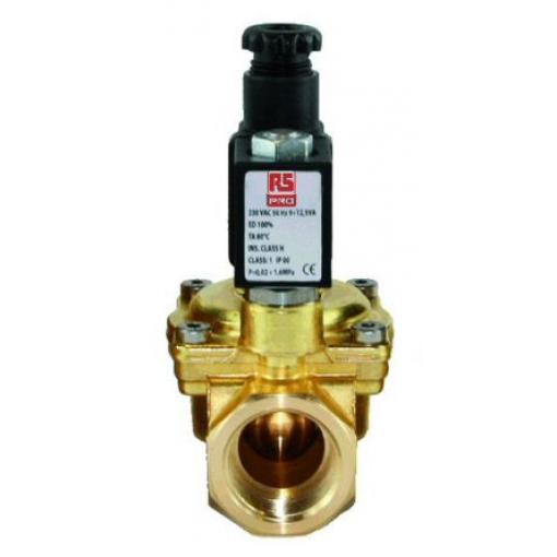 Elektromagnetický ventil 2portový NC 24 V dc RS PRO 3/8 to 2 in