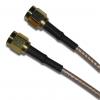 Koaxiální kabel, řada: SMA RG316, Černá 153 mm 50 Ω Amphenol RF S koncovkou