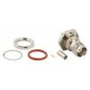 Konektor TNC, Samice, orientace těla: Rovný, Standardní, 50Ω, Kabelová montáž izolace krimpovánímBulkhead Fitting +85°C