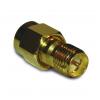 Amphenol RF Adaptér RF, orientace těla: Rovný, 50 Ω, 18GHz Vnitřní, typ kabelu: Koaxiální Vnější, obklad těla: Zlatá,