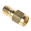 Amphenol RF Adaptér RF, orientace těla: Rovný, 50 Ω, 18GHz Vnitřní, typ kabelu: Koaxiální Vnější, obklad těla: Zlatá,