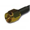 Amphenol RF Koaxiální konektor, řada: SMA Vnější, 50 Ω, orientace těla: Rovný, Kabel Konektor SMA Krimpovací, 12.4GHz