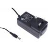 RS PRO Adaptér AC/DC 30 W, výstup: 12V dc, počet výstupů: 1 2.1 x 5.5 x 12 mm Kladný pól na středu, 2.5 x 5.5 x 12 mm