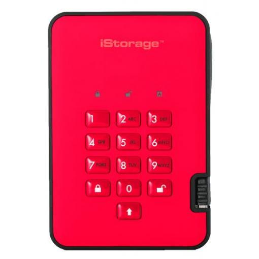 Externí pevný disk, model: diskAshur2 Externí AES-256 500 GB Ano iStorage Autodestrukční 70 °C 0 °C