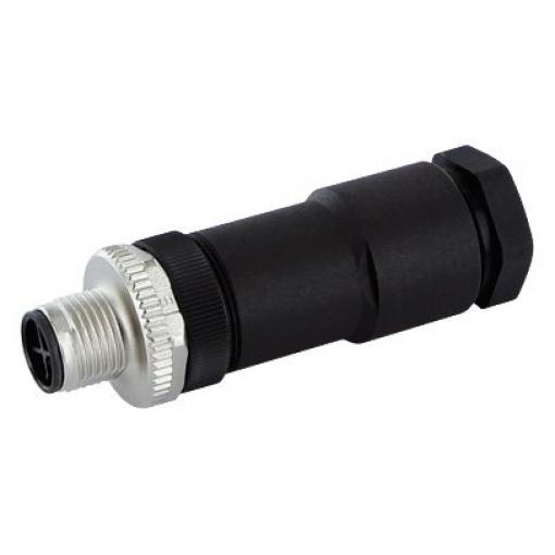 Kulatý konektor, počet kontaktů: 4, velikost: M12 Murrelektronik Limited, pohlaví kontaktu: Vnější, orientace těla: