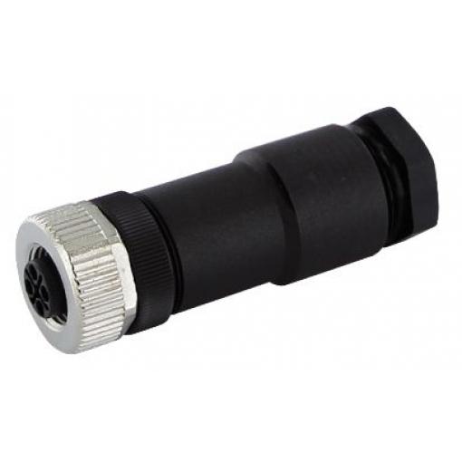 Kulatý konektor, počet kontaktů: 4, velikost: M12 Murrelektronik Limited, pohlaví kontaktu: Vnitřní, orientace těla: